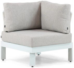 Hoek loungeset 5 personen Aluminium Wit  Lifestyle Garden Furniture Lorenzo