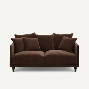 Compacte fluwelen chenille bank, Lazare