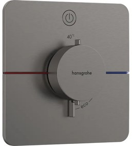 Hansgrohe Showerselect thermostaat inbouw voor 1 functie black chrome 15581340