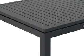 Tuinset 4 personen 160 cm Wicker Grijs Garden Collections Oxbow/Concept