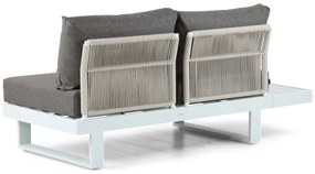Hoek loungeset 6 personen Aluminium Wit  Lifestyle Garden Furniture Lorenzo