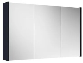 Adema Spiegelkast - 100x63x16cm -inclusief zijpanelen - mat marine blauw SW1212817/SW892635