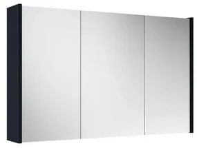 Adema Spiegelkast - 100x63x16cm -inclusief zijpanelen - mat marine blauw SW1212817/SW892635