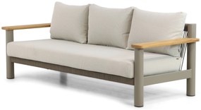 Stoel en Bank Loungeset 5 personen Aluminium/Rope Taupe  Santika Furniture Santika