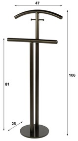 Dressboy In Bronskleurig Staal