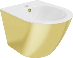 Mexen Lena hangend bidet, wit/goud - 35224806