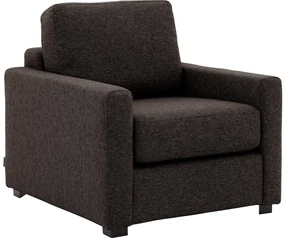 Goossens Fauteuil Lucca, Fauteuil klein arm smal 12 cm