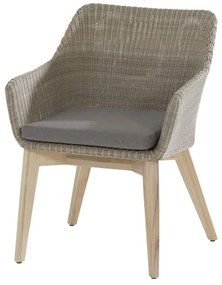 4 Seasons Outdoor Avila tuinstoel polyloom pebble    beige weerbestendig