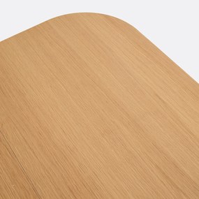 Eiken uittrekbare tafel 4 tot 12 couverts Tomas