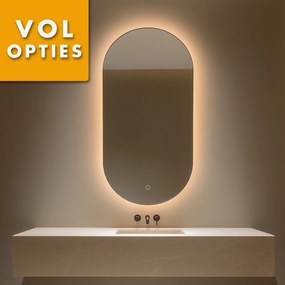 Badkamerspiegel Lina Ovaal 80x40CM | LED | Condensvrij
