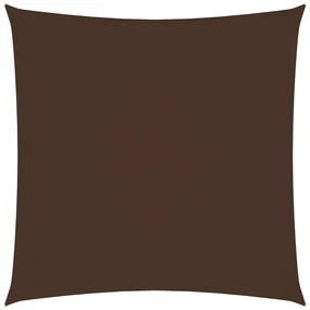 vidaXL Zonnescherm vierkant 6x6 m oxford stof bruin