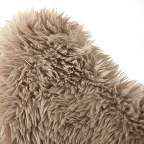 Vlinderstoel Taupe Bont