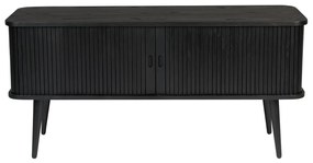 Zuiver Barbier Black Zwart Design Tv-dressoir - 120x40x57.5cm.
