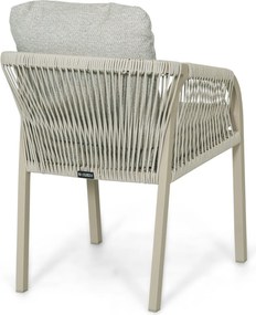 Tuinstoel Rope Grijs-antraciet Lifestyle Garden Furniture Biagio