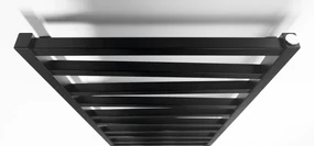 Sapho Zig badkamerradiator 60x110cm mat zwart