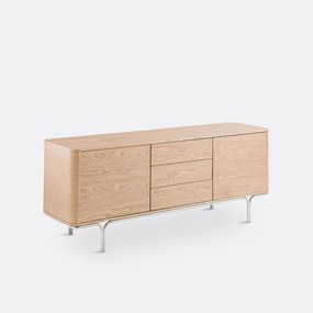 2-deurs dressoir, 3 laden, Pielo