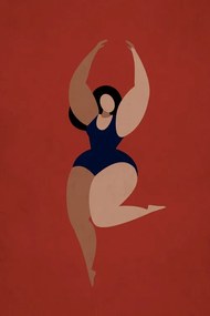 Ilustratie Prima Ballerina, Kubistika