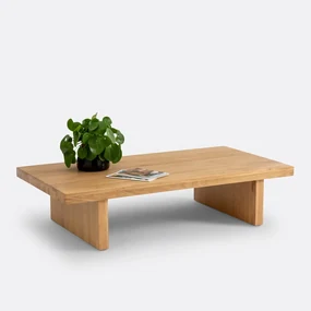 Salontafel in massief eik L150 cm, Vova