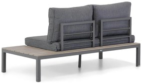 Loungeset 4 personen Aluminium/polywood Grijs Domani Furniture La Festa