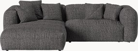 Modulaire bouclé hoekbank Martina