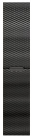 Comad Ocean Black kolomkast met 2 deuren 170cm zwart