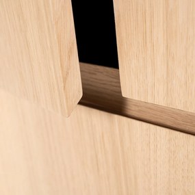 Eleonora Thomas Moderne Kast Van Licht Eiken Hout 85x210 Cm - 85x42x210cm.