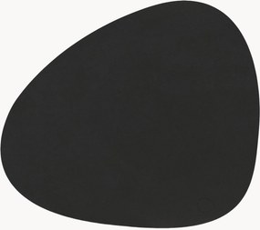 Asymmetrische leren placemats Nupo, 2-delig