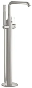 GROHE Essence New Afbouwdeel vrijstaande badkraan - omstel - draaibare uitloop 27.7cm - handdouche - doucheslang - supersteel 23491dc1
