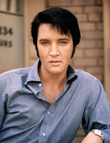 Kunstfotografie Elvis Presley 1970, (30 x 40 cm)