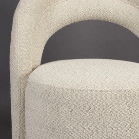 Dutchbone Seina Draaibare Fauteuil Beige