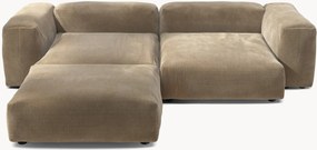 Modulaire hoekbank Vetsak (3-zits) van corduroy