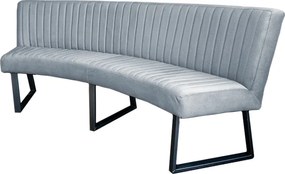 Eetkamerbank - Hengelo - stof Element lichtblauw 16 - geschikt voor ovale tafel 240 cm