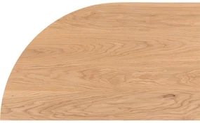 Goossens Excellent Eettafel Floyd, Semi rond 240 x 100 cm