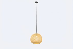 Oosterse Buiten Hanglamp Bamboe IP - Rafael Staal Taupe