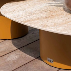 4 Seasons Sofie loungetafel 70x80x30 cm amber - ceramic