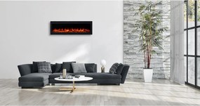 LumberQ In- opbouwsfeerhaard Kira 120 x 35 x 12,5 cm