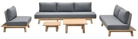 Garden Impressions San Namut loungetafels acacia white wash - set van 2