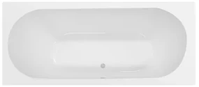 Wiesbaden Portus RD inbouw duo ligbad 190x90x49 cm acryl glans wit 21.3656