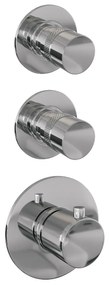 Brauer Chrome Edition complete inbouw regendouche met 3 standen handdouche, plafondarm, glijstang en hoofddouche 20cm set 23 chroom