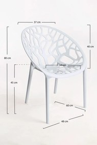 Set 4 Nido Stoelen