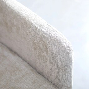 Beige Eetkamerstoel Met Armleuningen