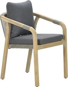 Garden Impressions Alora lounge dining set 6-delig links - grijs