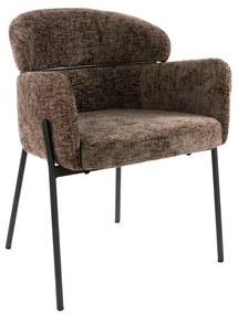 Comfortabele Eetkamerstoel Bruin