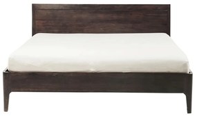 Kare Design Brooklyn Walnut Walnoot Bed Massief Mangohout 180 Cm