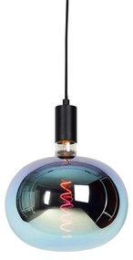 Industriële hanglamp zwart incl. LED G220 dimbaar - Facil Industriele / Industrie / Industrial E27 rond Binnenverlichting Lamp