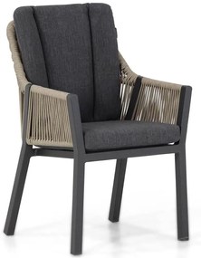 Tuinstoel Rope Taupe-naturel-bruin Lifestyle Garden Furniture Verona  taupe