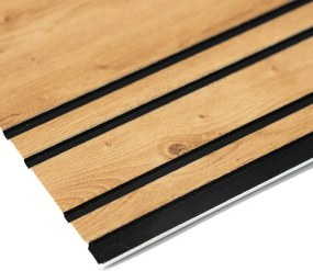 SMART AKU MEDIUM 260x30cm - 260 cm x 30 cm x 0.6 cm | 2 kg | Paneli akoestische wandpanelen - AKU Wandpanelen