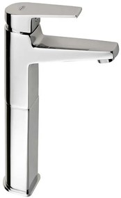 Aqualine Areta wastafelkraan verhoogd chroom