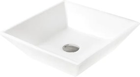 Mexen Pola opbouwwastafel 41 x 41 cm, wit - 22224100