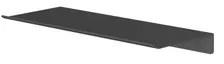 Hotbath &MORE Planchet - 30cm - inclusief bevestigings rails - Geborsteld zwart PVD SH030MBP